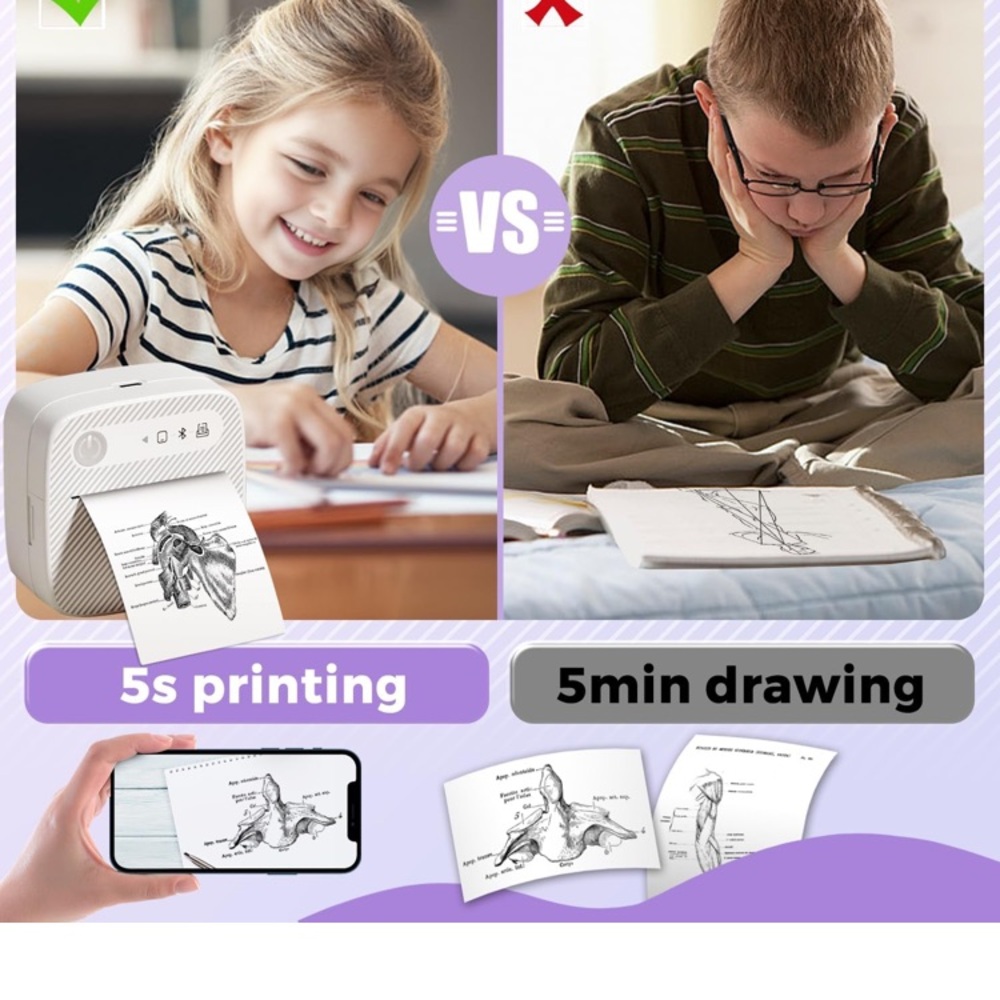 Brand New Mini Printer - Picture 7 of 7